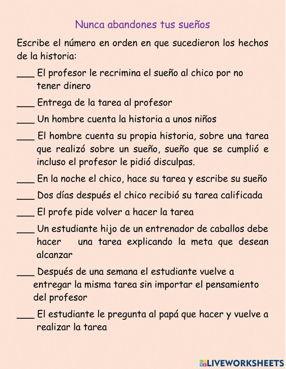 Comprensión lectora