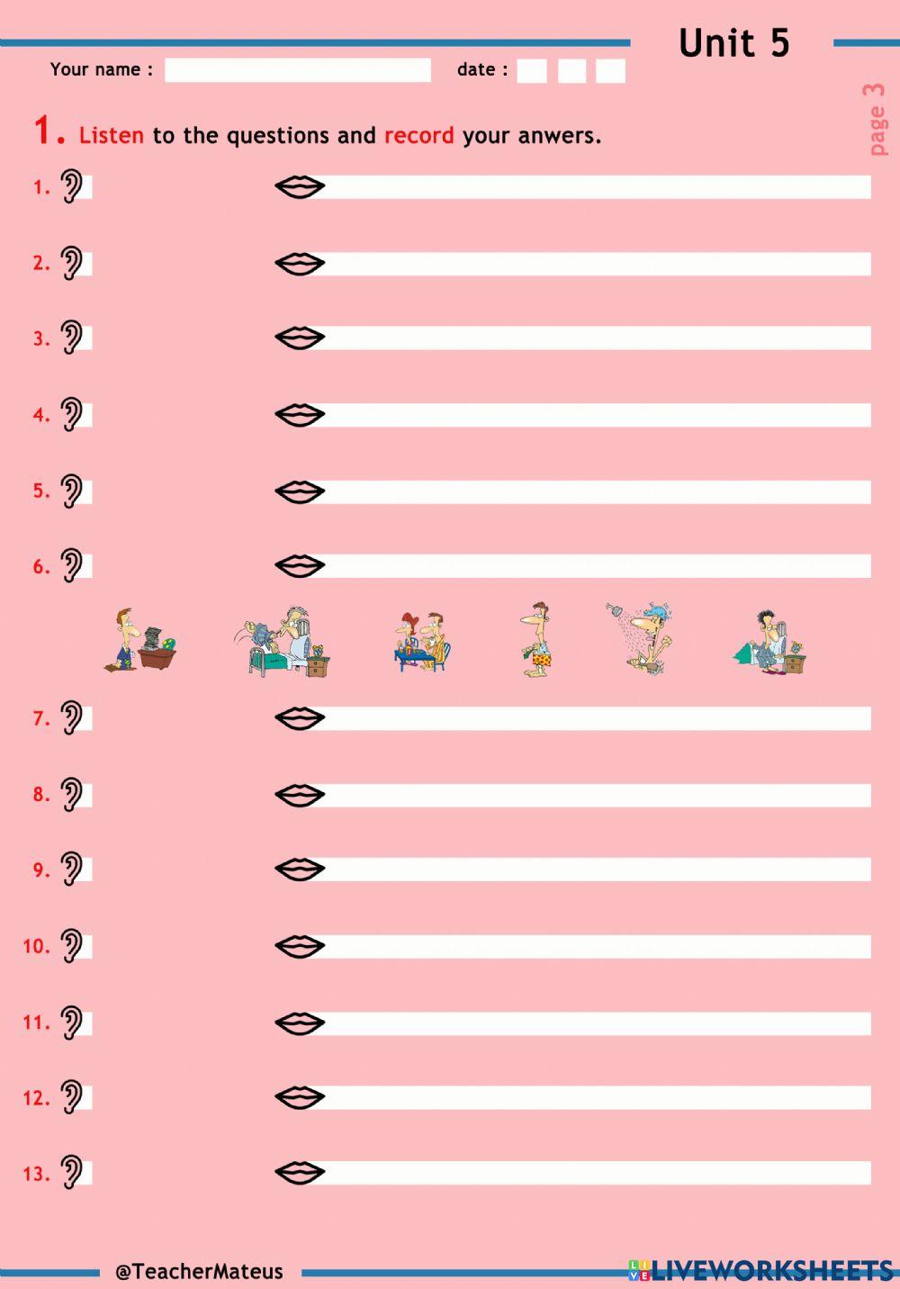 FF 2 - Unit 05 - Test 3