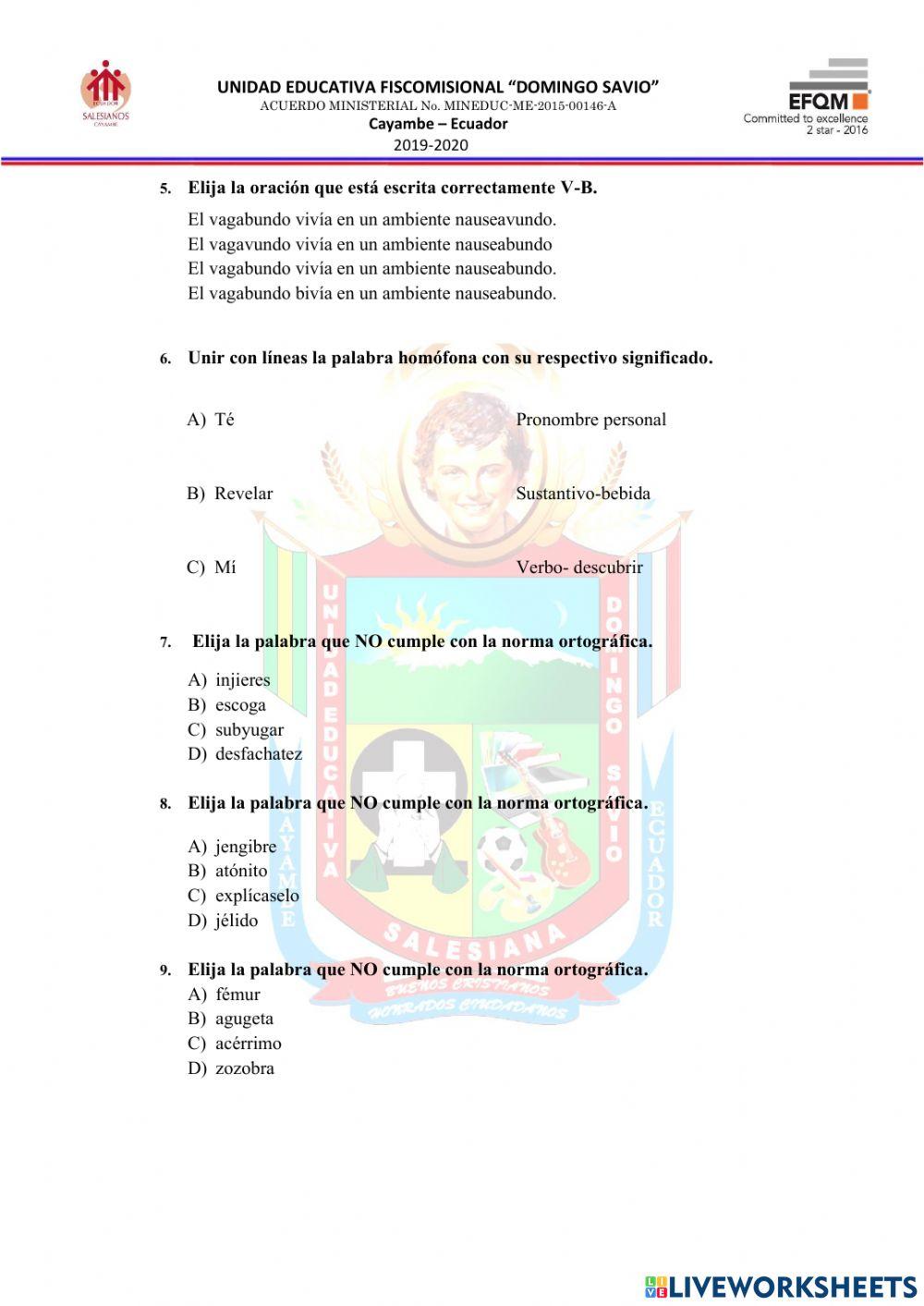 9-Festival Ortografía X.D.