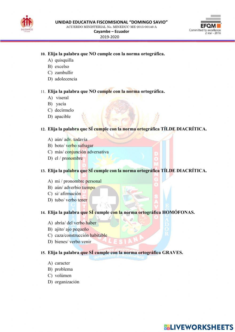 9-Festival Ortografía X.D.