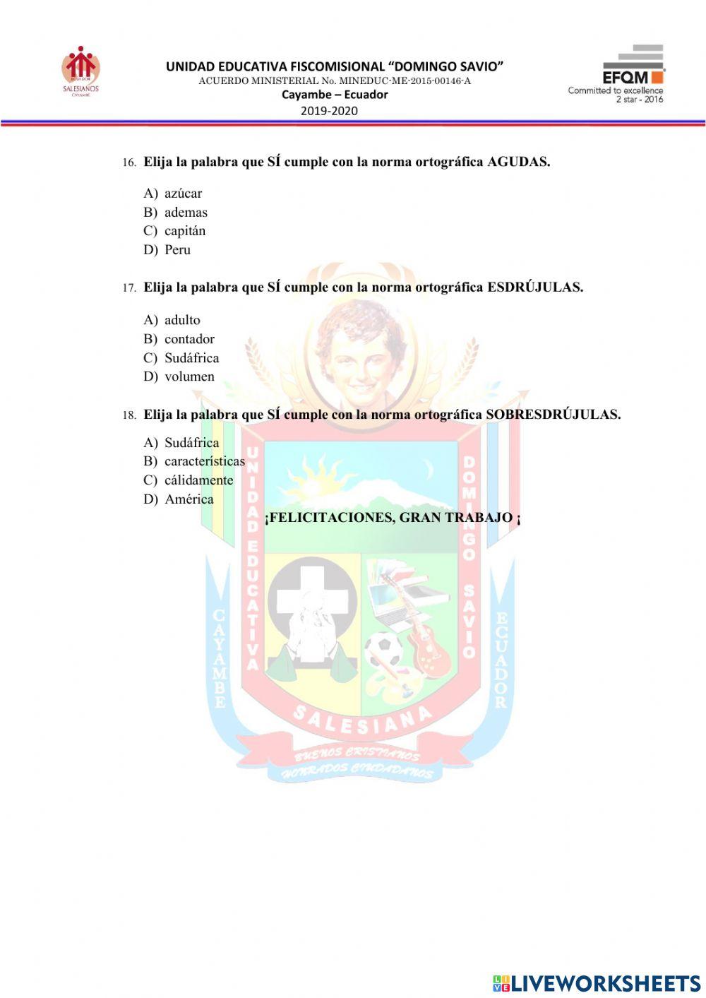 9-Festival Ortografía X.D.