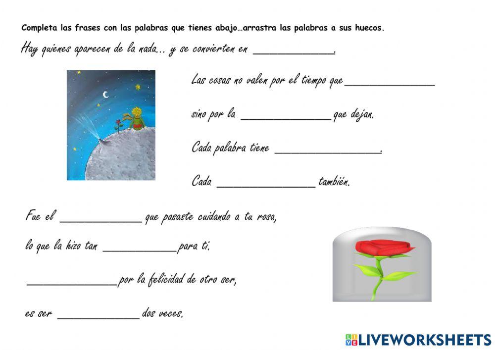 Frases del Principito