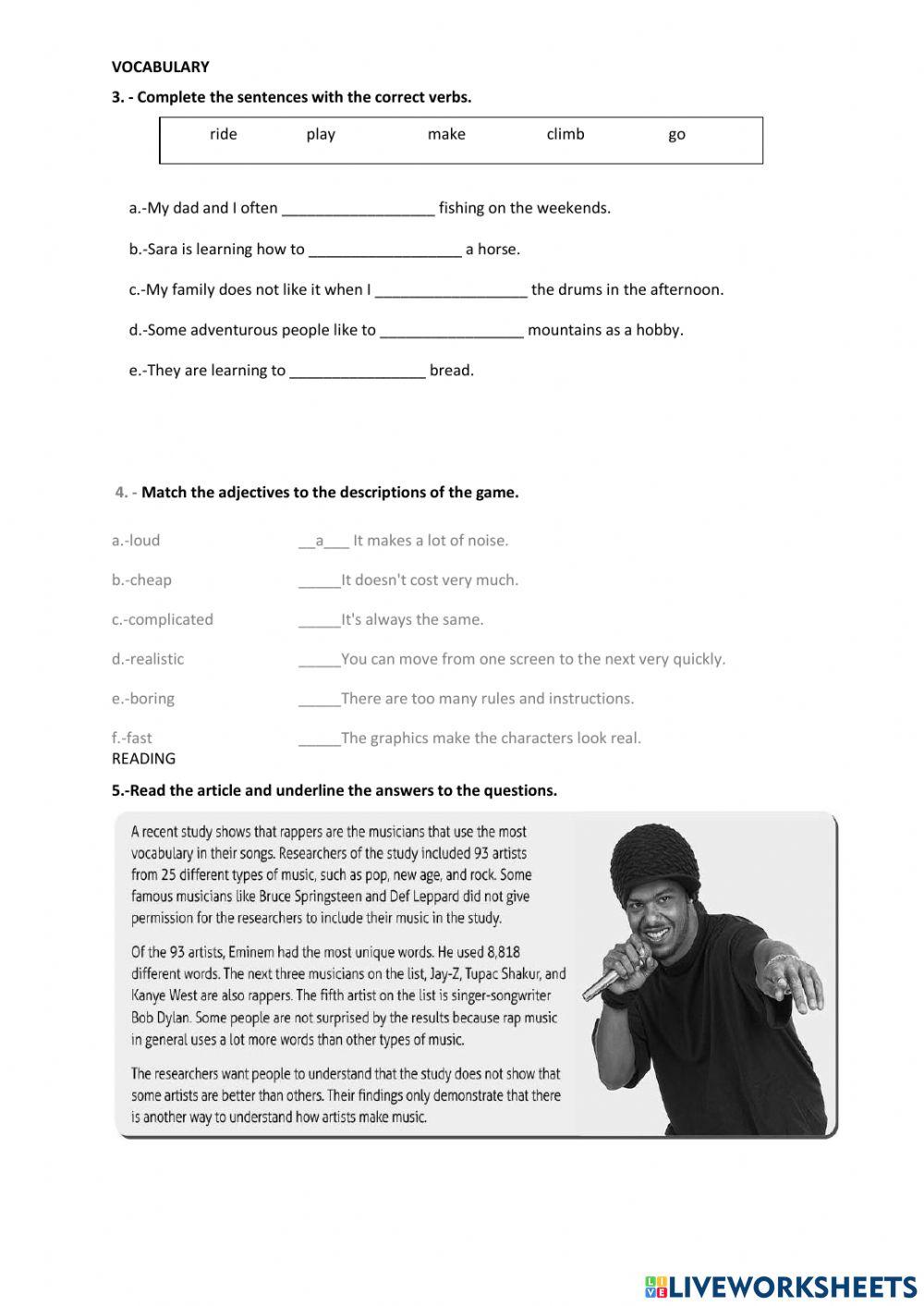 Diagnostic test 10th - 2021