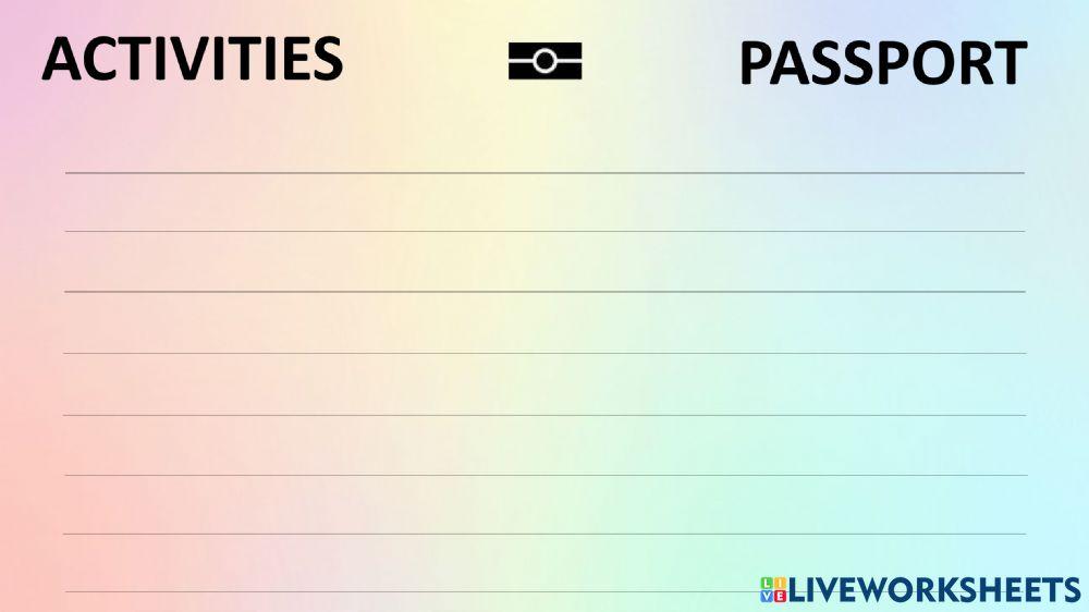 My own Spanish Passport