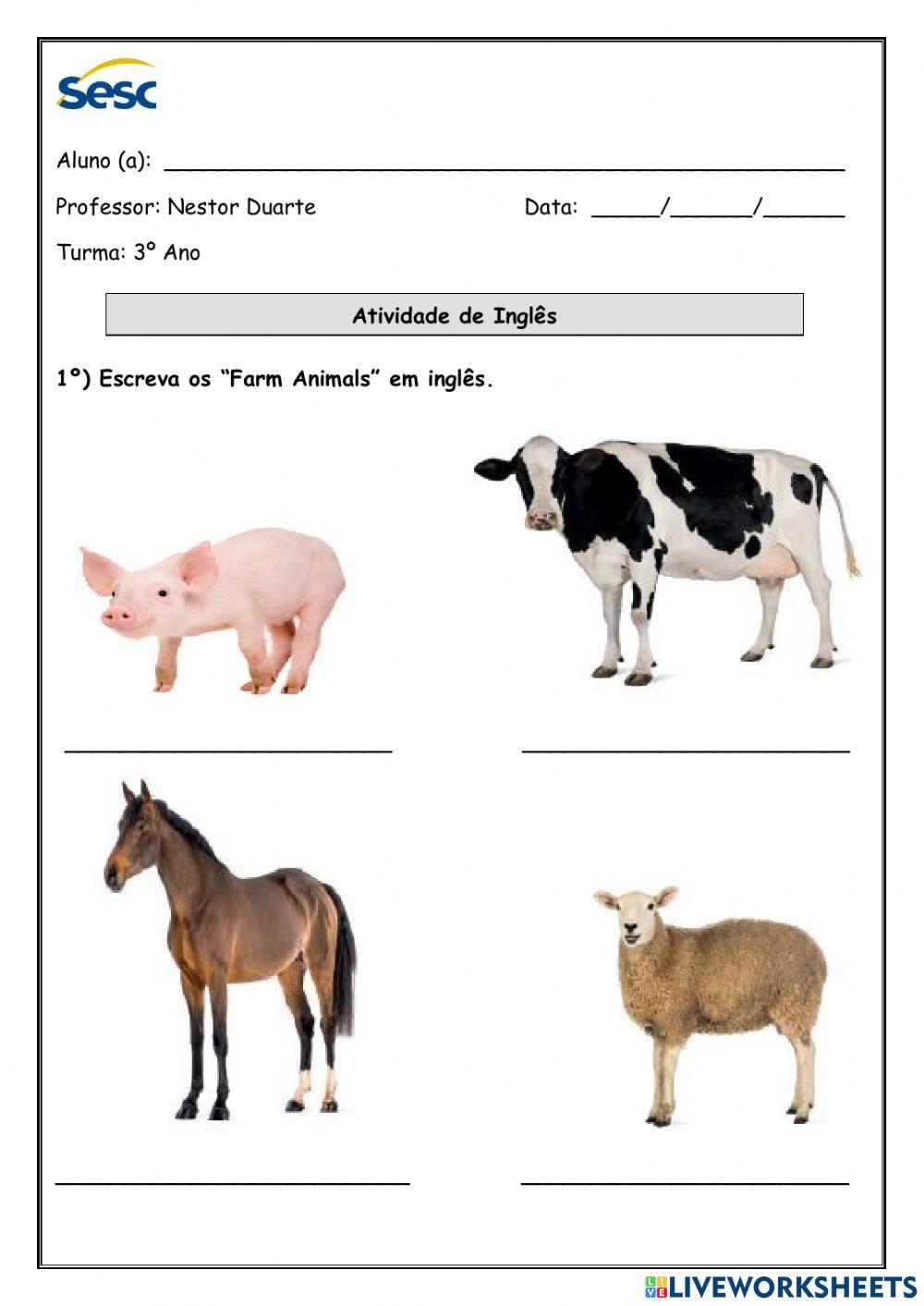 Atividade escrita e auditiva de 12-05-2021