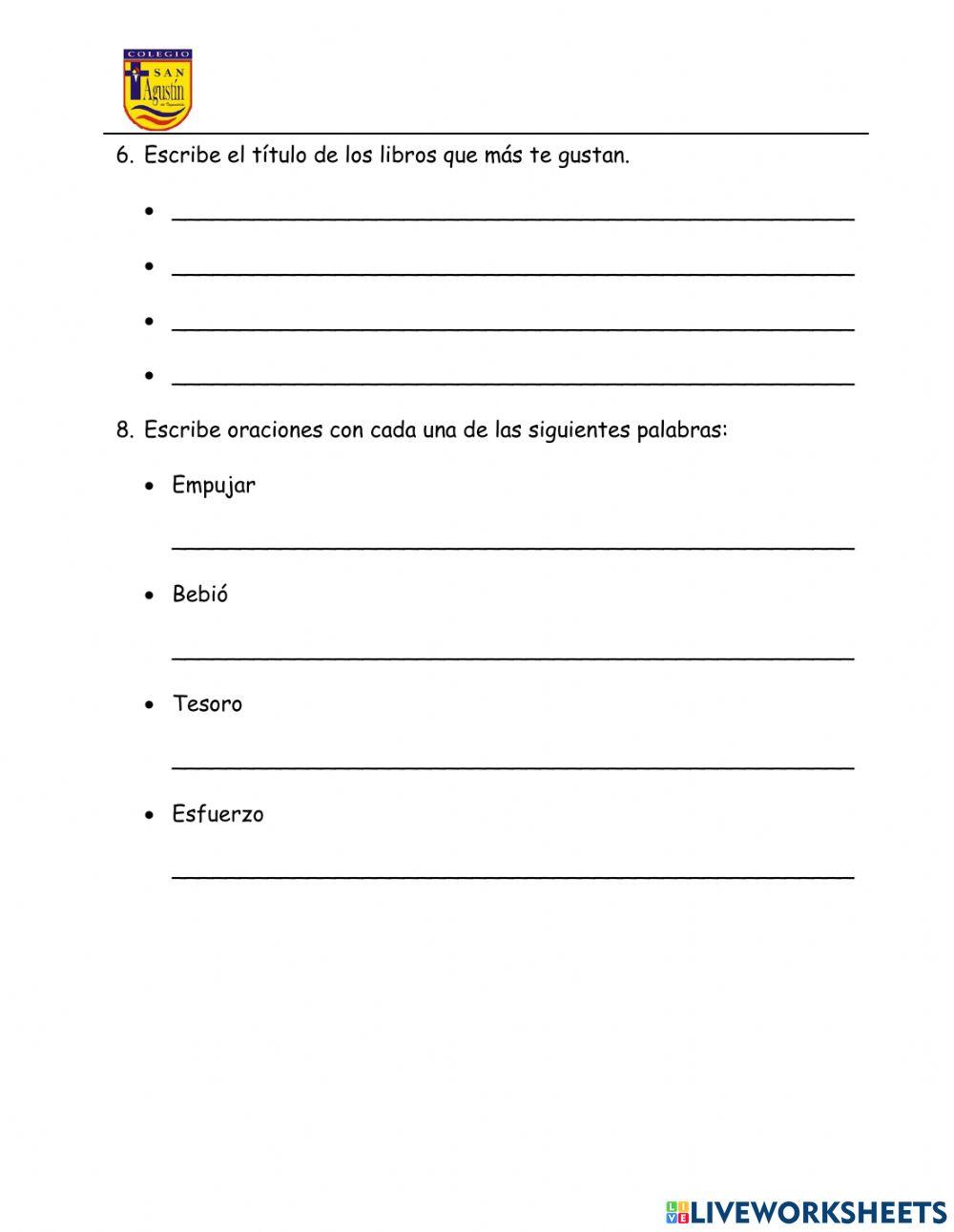 Ficha de Plan Lector