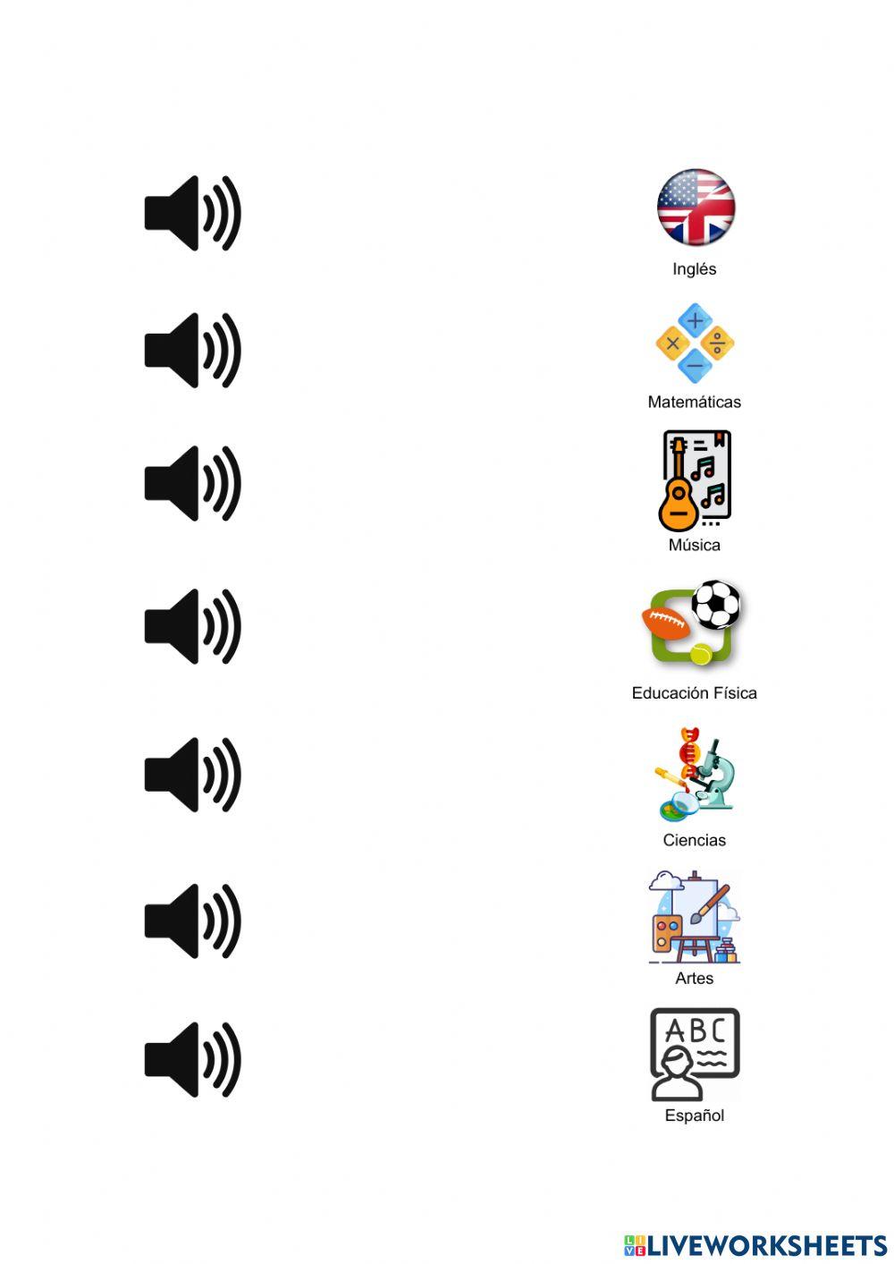 Asignaturas + Have-has got