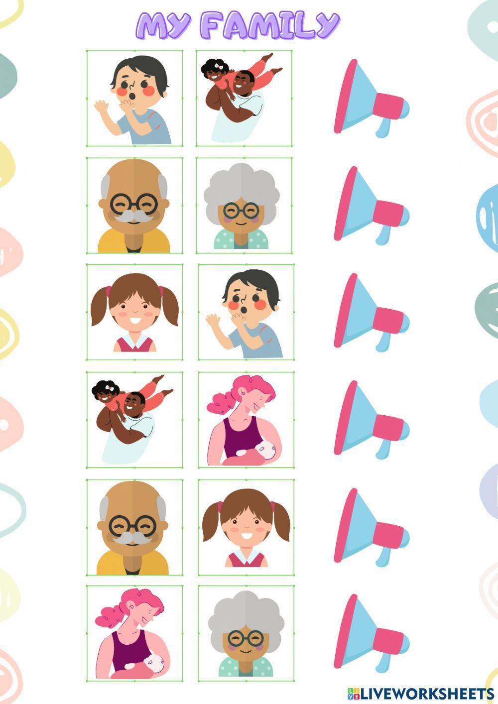 Look! This is my family!