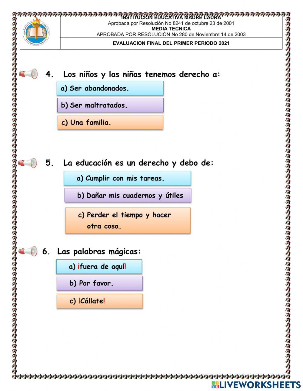 final de etica y valores