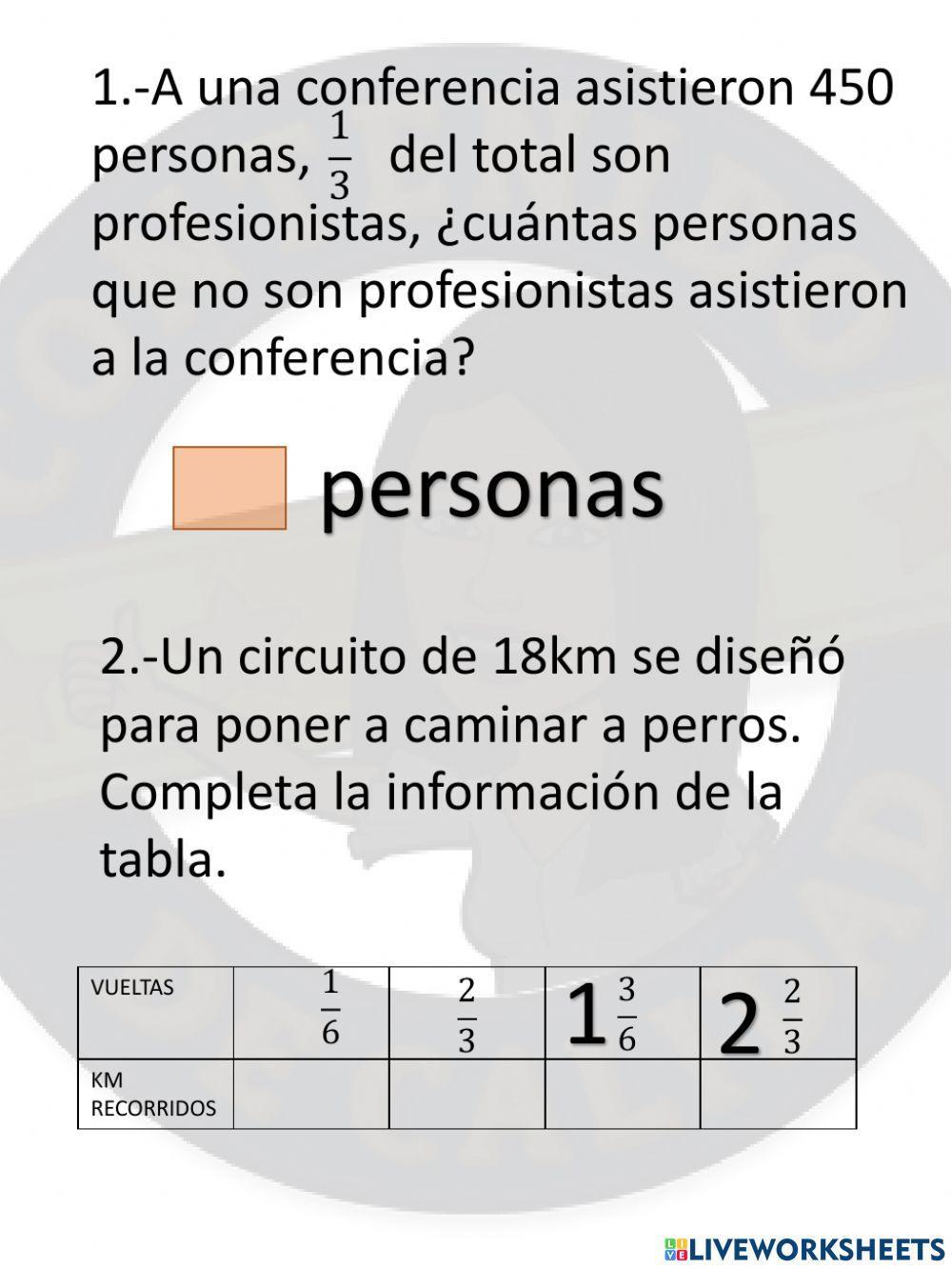 Partes de una cantidad