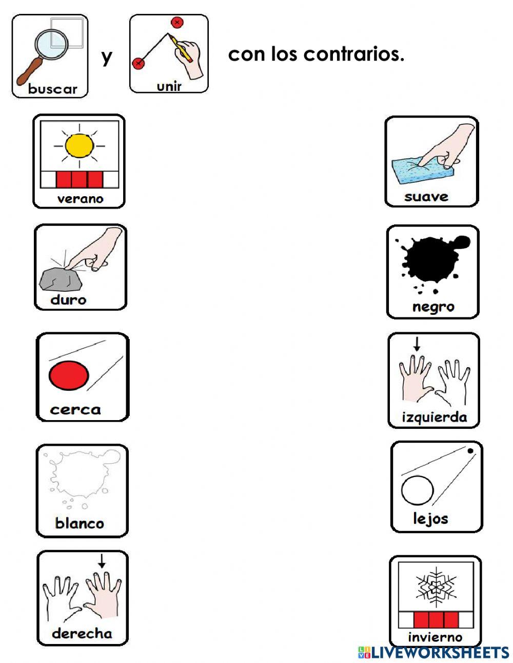 Actividades de Contrarios