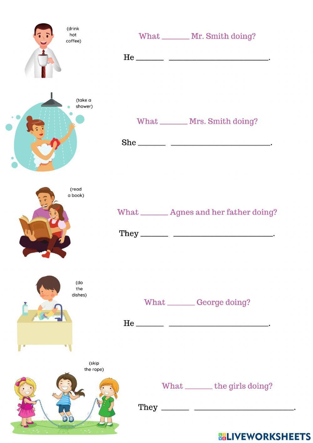 Present Continuous 2