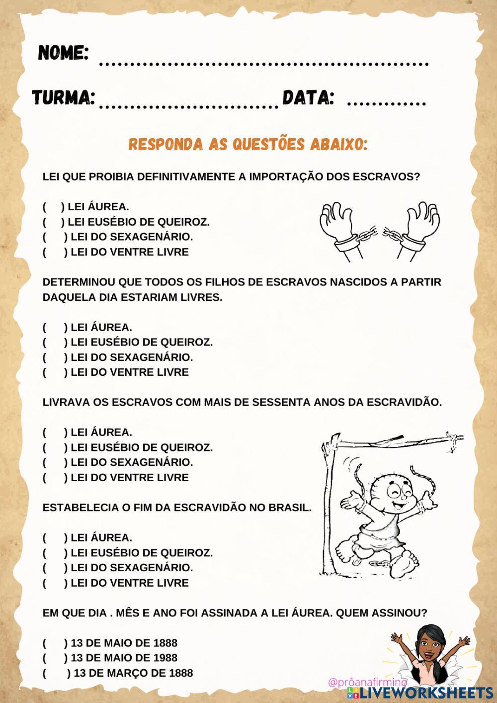 Abolição dos escravos