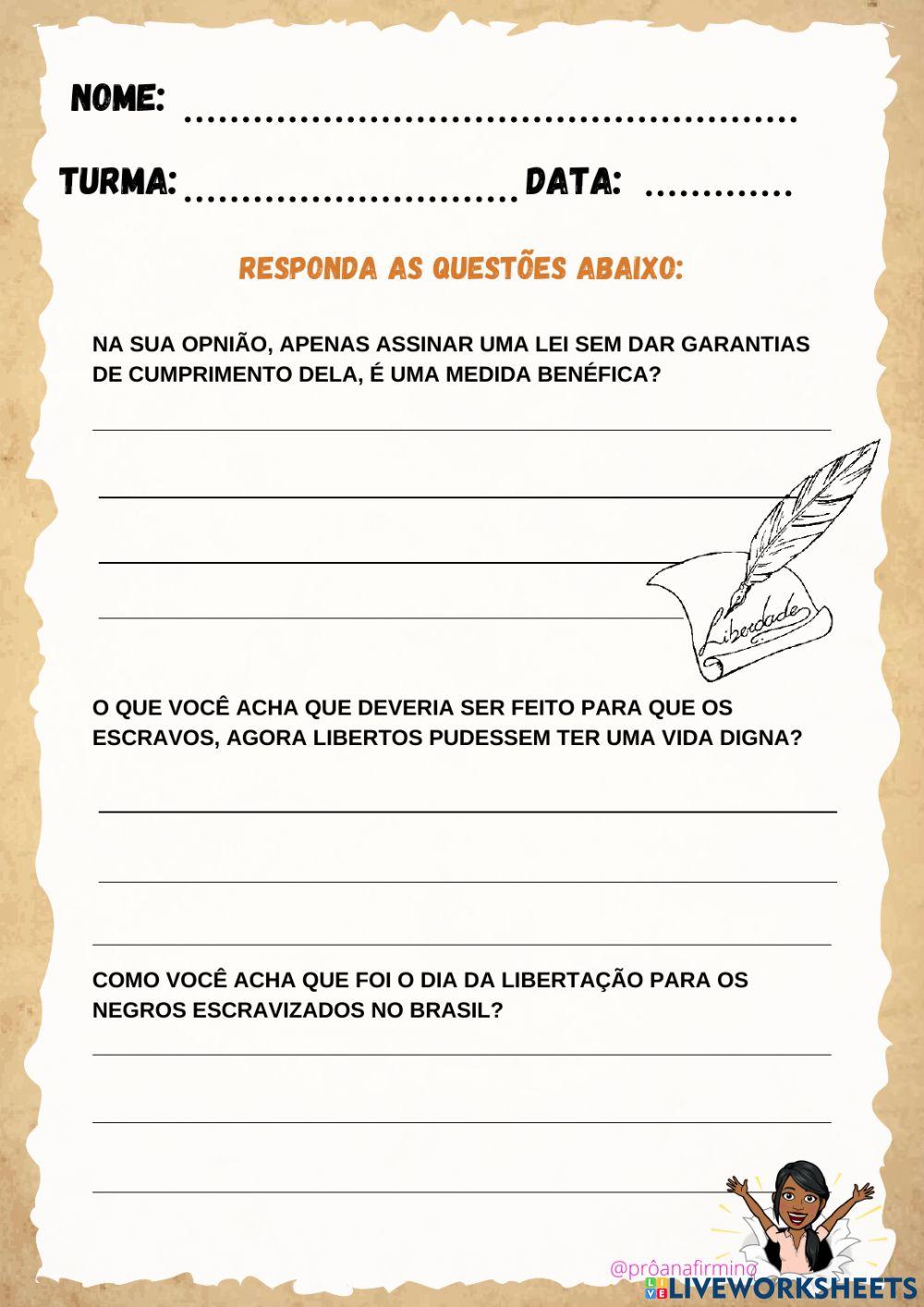 Abolição dos escravos