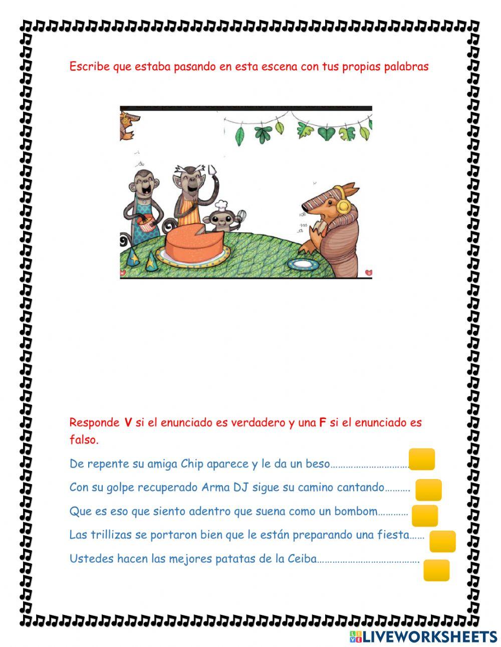 Comprobación de lectura Al ritmo del corazón