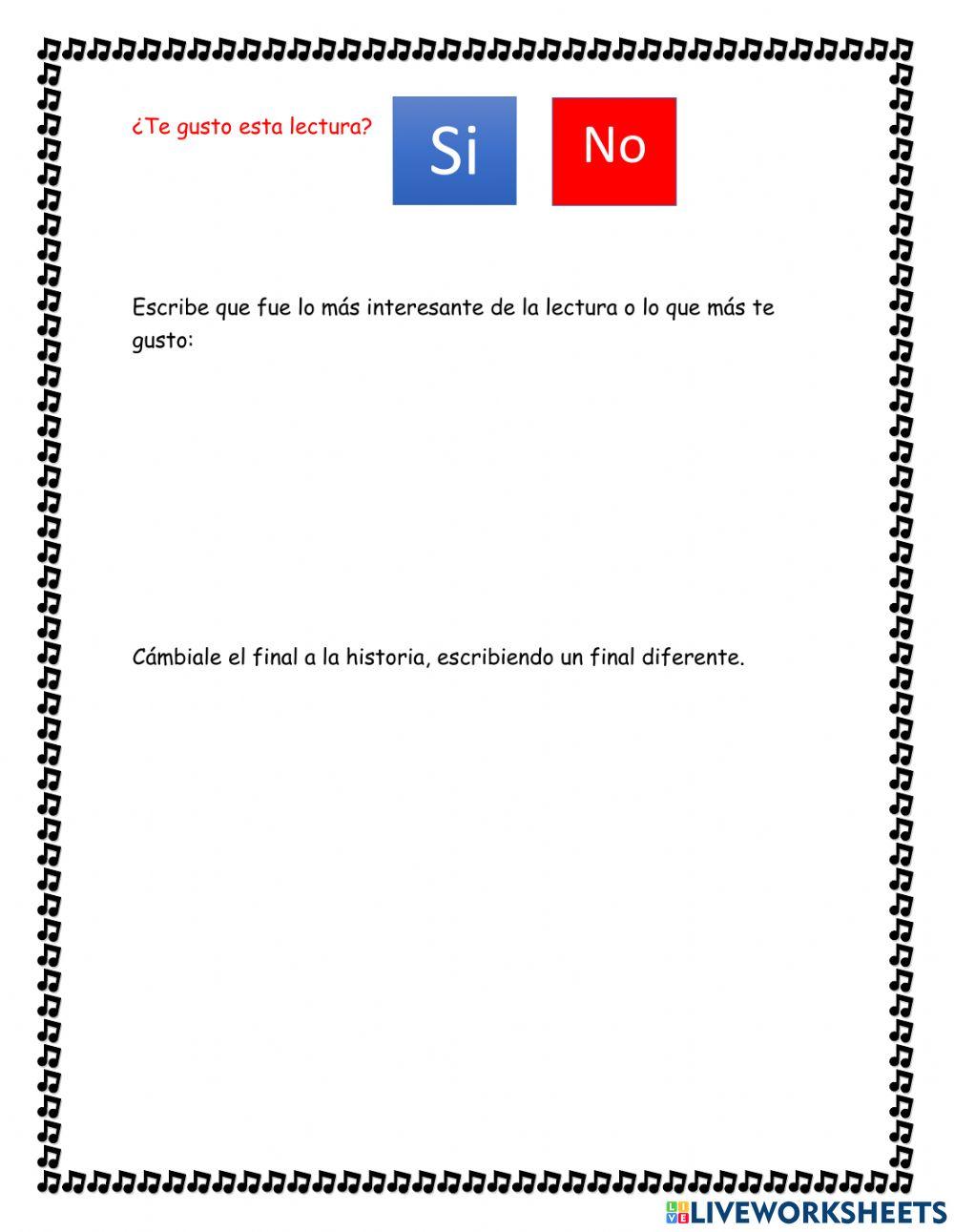 Comprobación de lectura Al ritmo del corazón