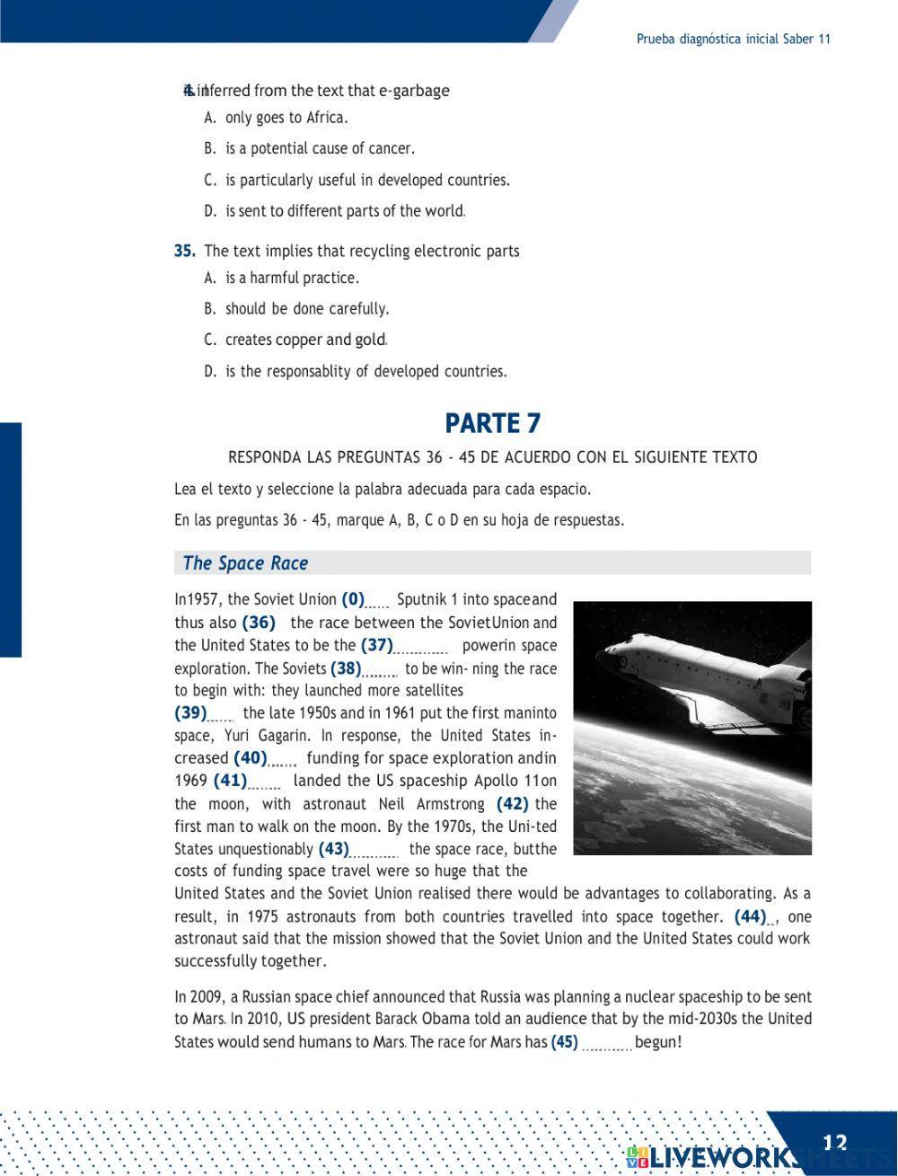 Know now! PRUEBA DIAGNOSTICA