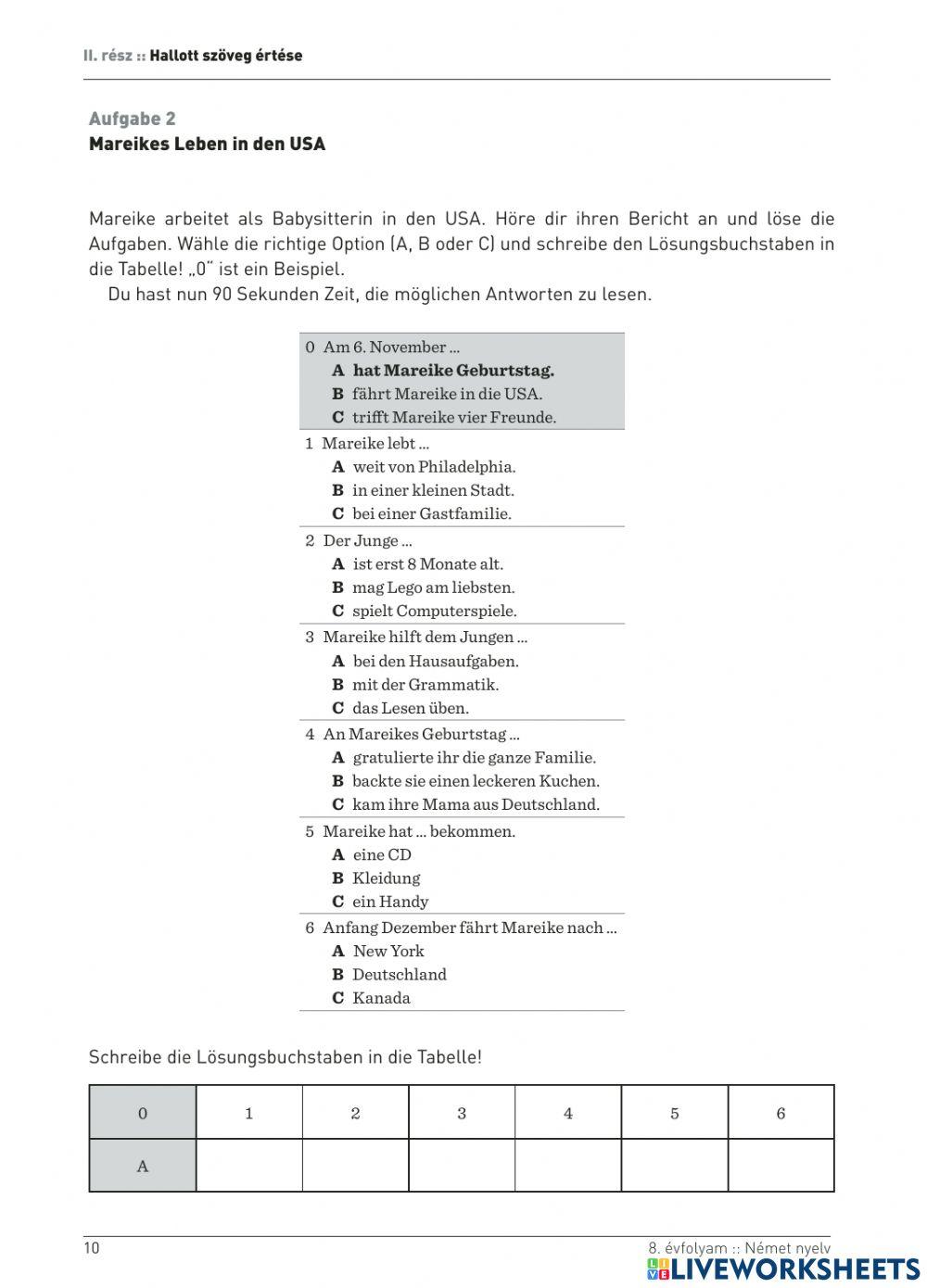 2017 Kompetenciamérés 8. német