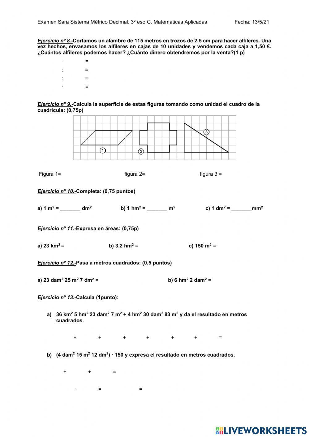 Sistema Métrico Decimal