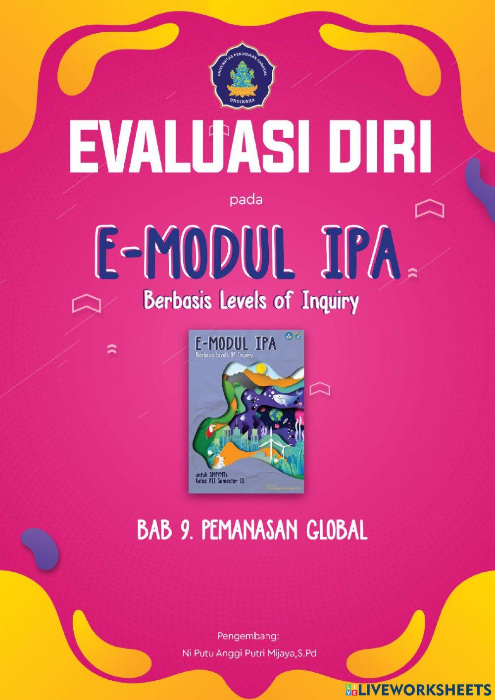 Evaluasi Pemanasan Global