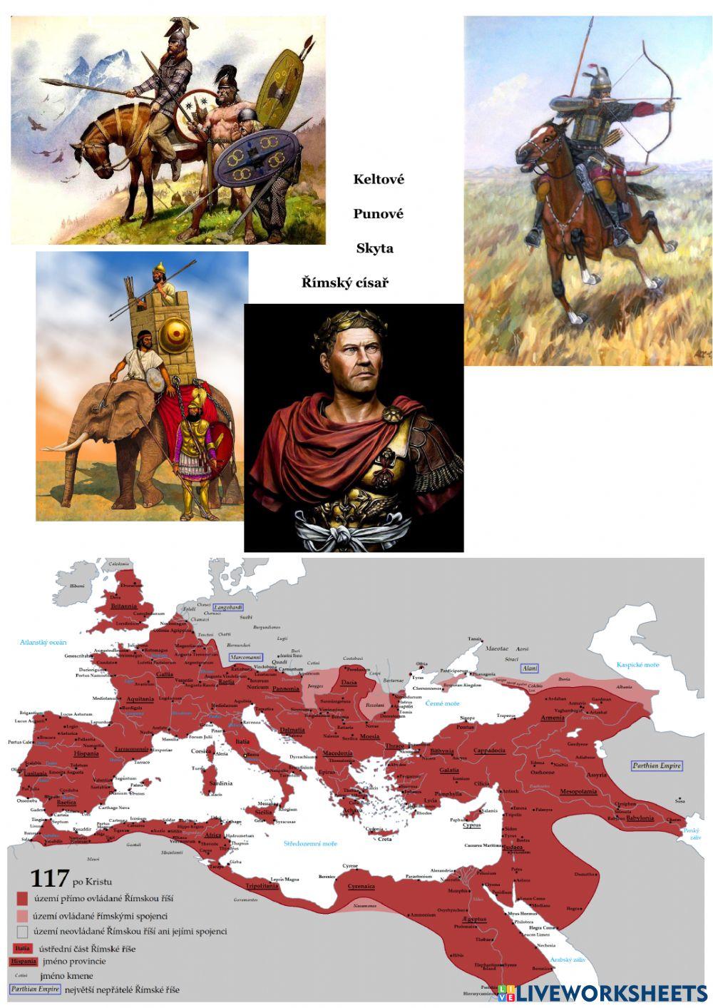 Římská říše - občané a barbaři