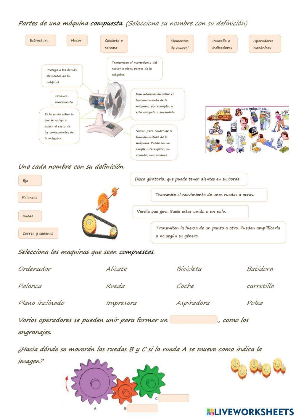 Máquinas Simples y Compuestas