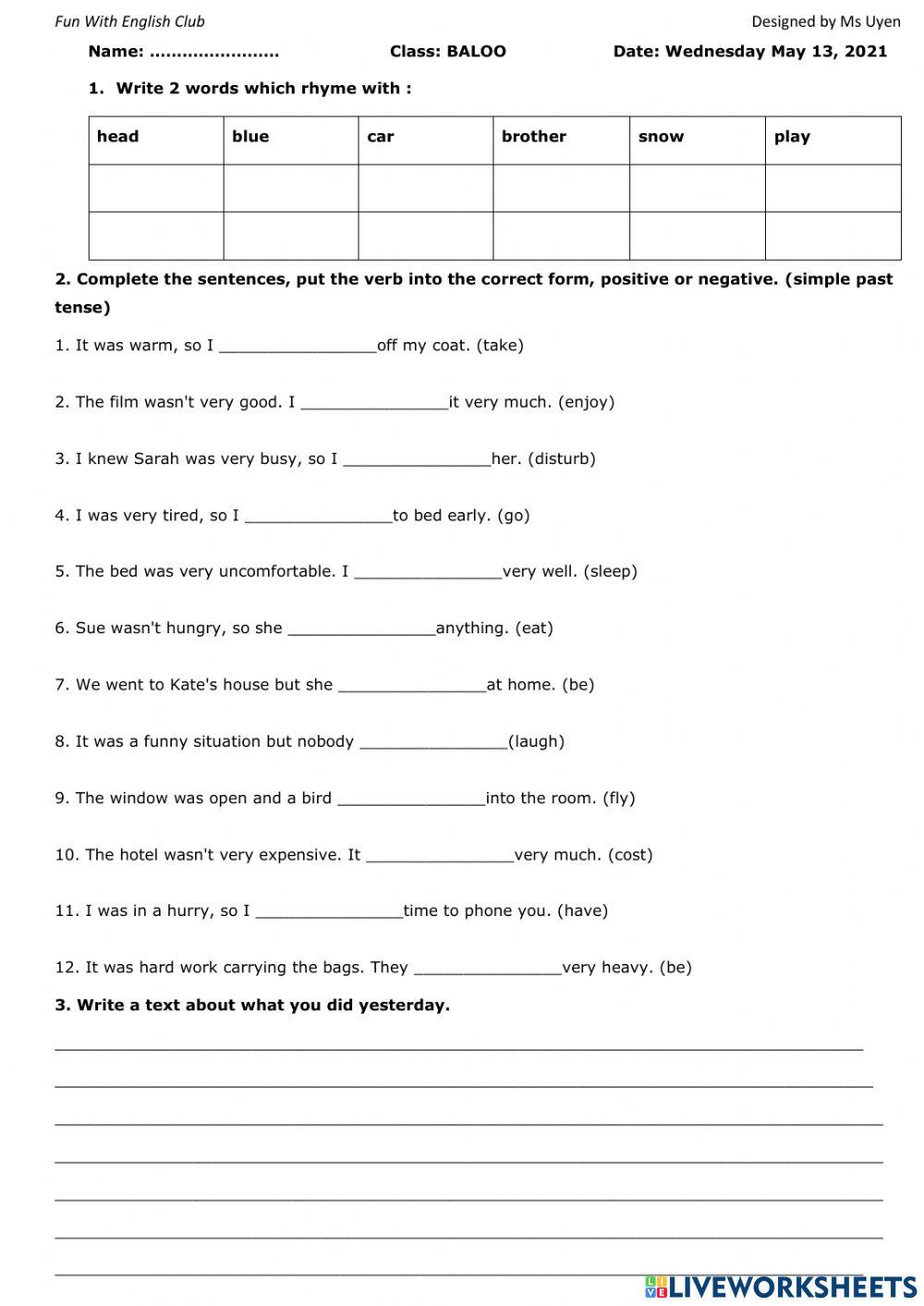 Baloo- KB4- Unit 4- Lesson 5