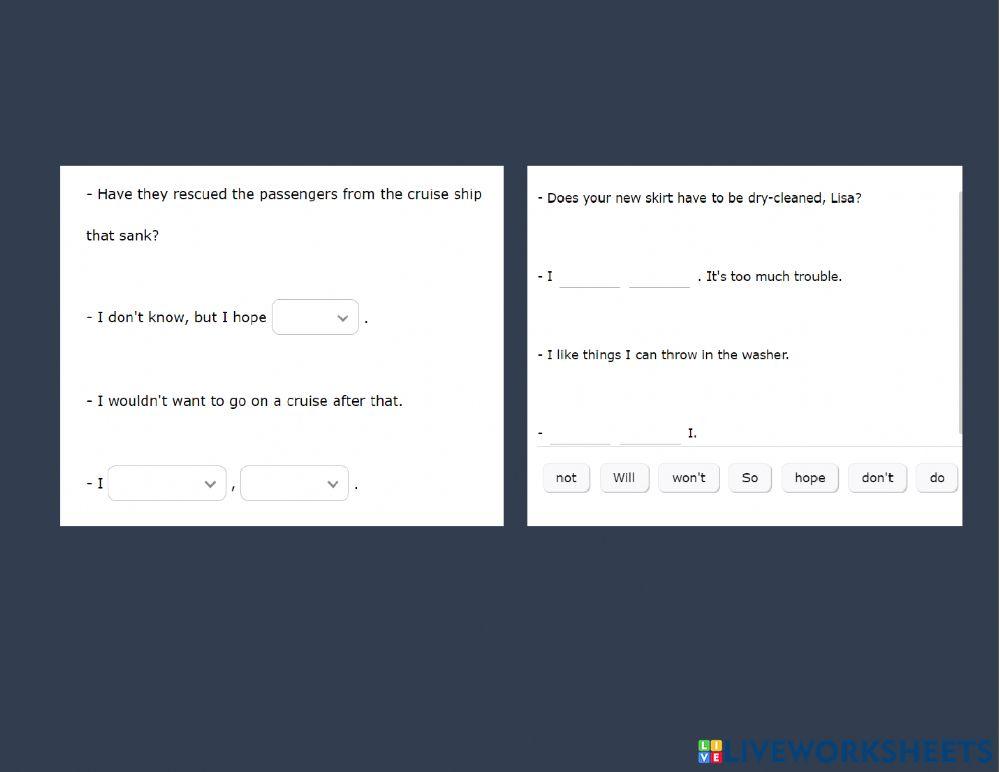 Conjunction in short - in pair Review