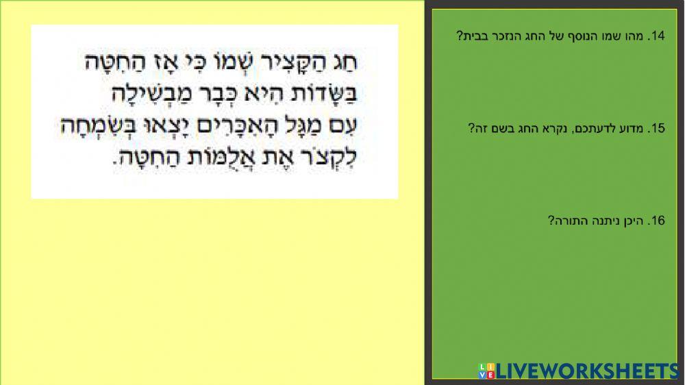 שבועות - שיר של חגית פרקל- אמסטרדם