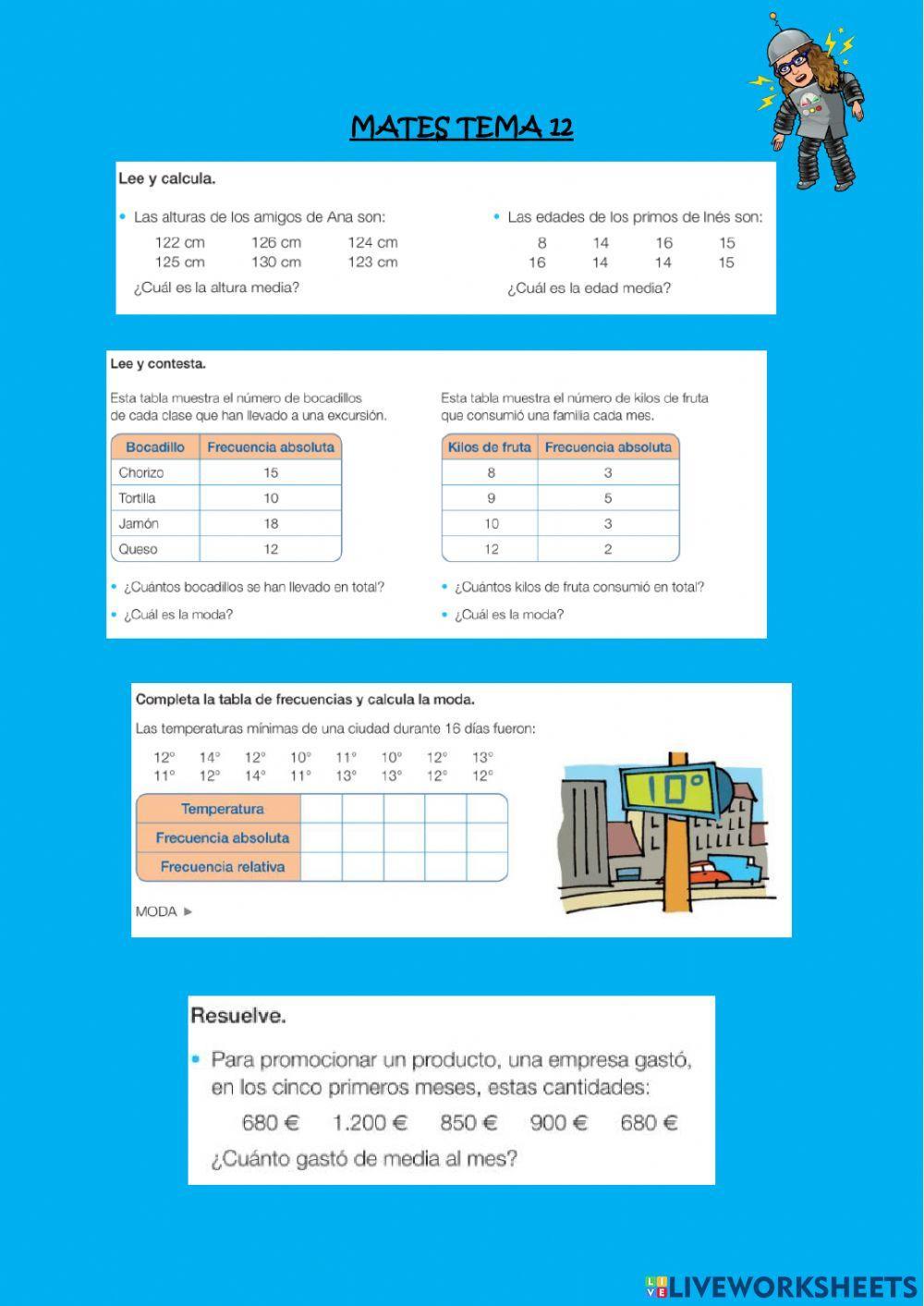 Variables estadística