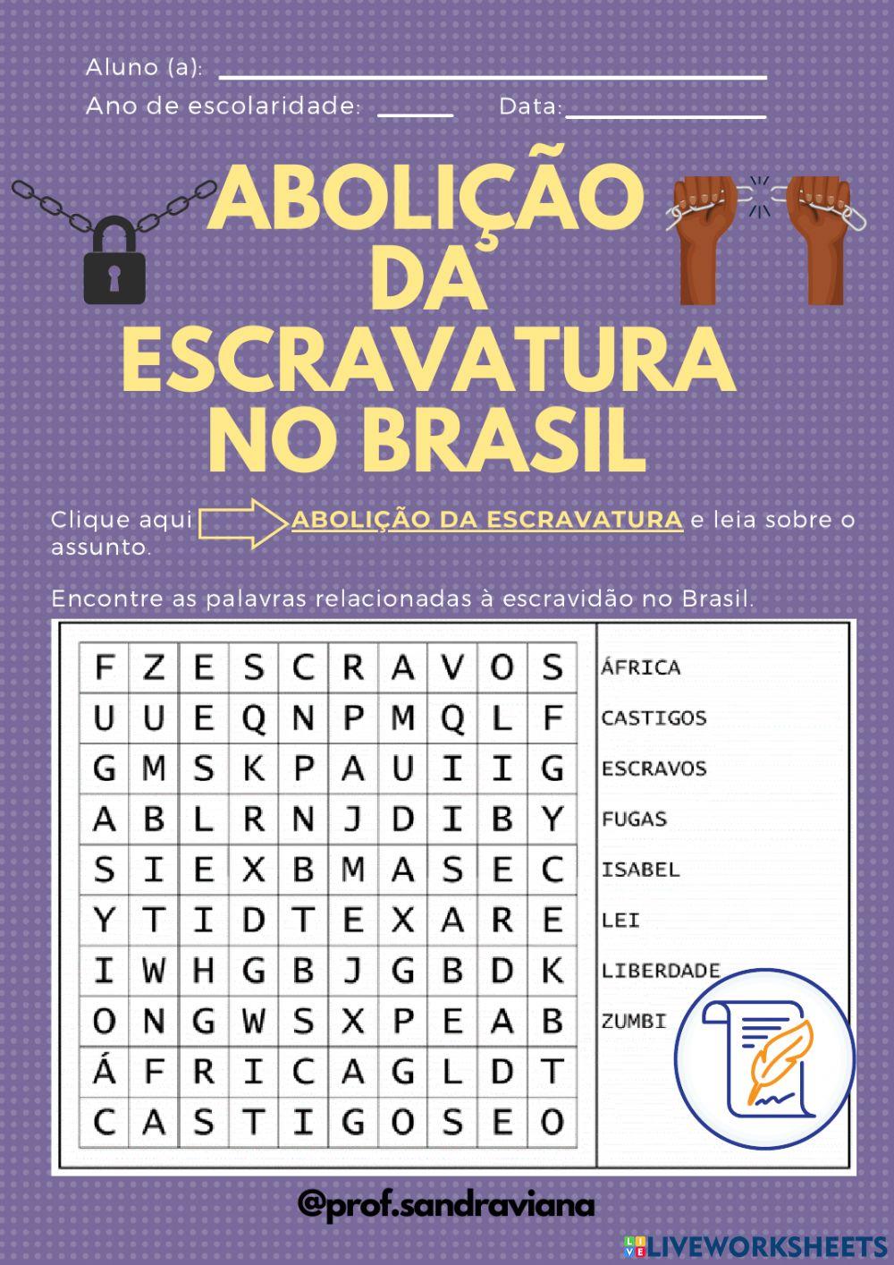 Abolição da escravatura no Brasil