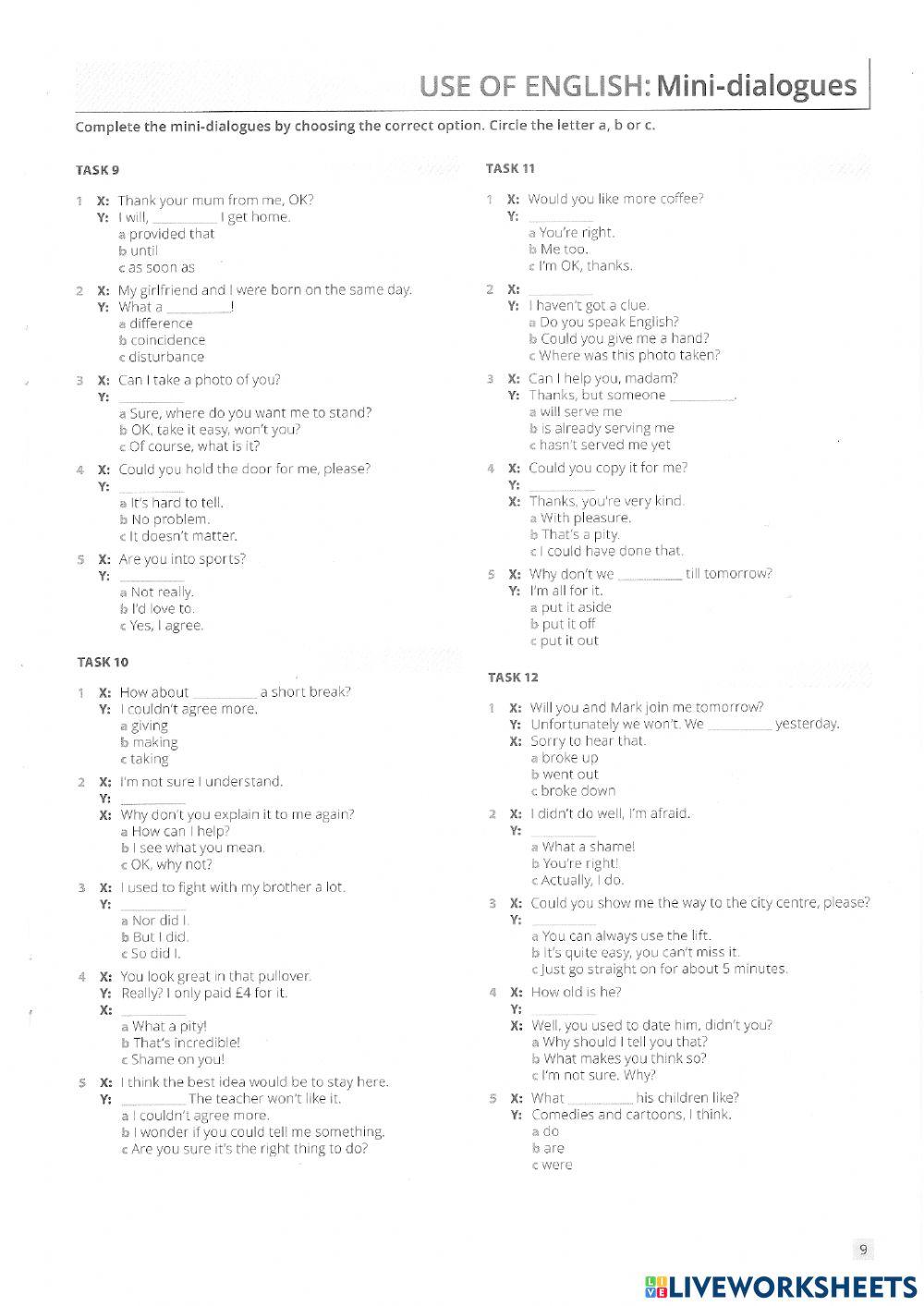 Focus on exams - Use of English 2