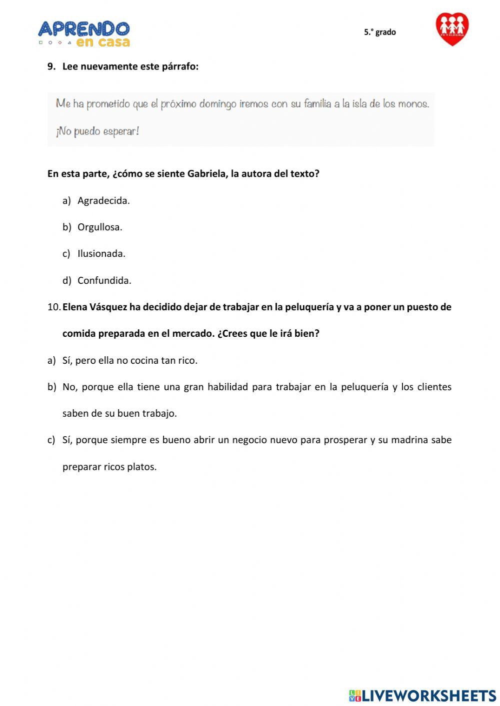 Prueba de comunicación