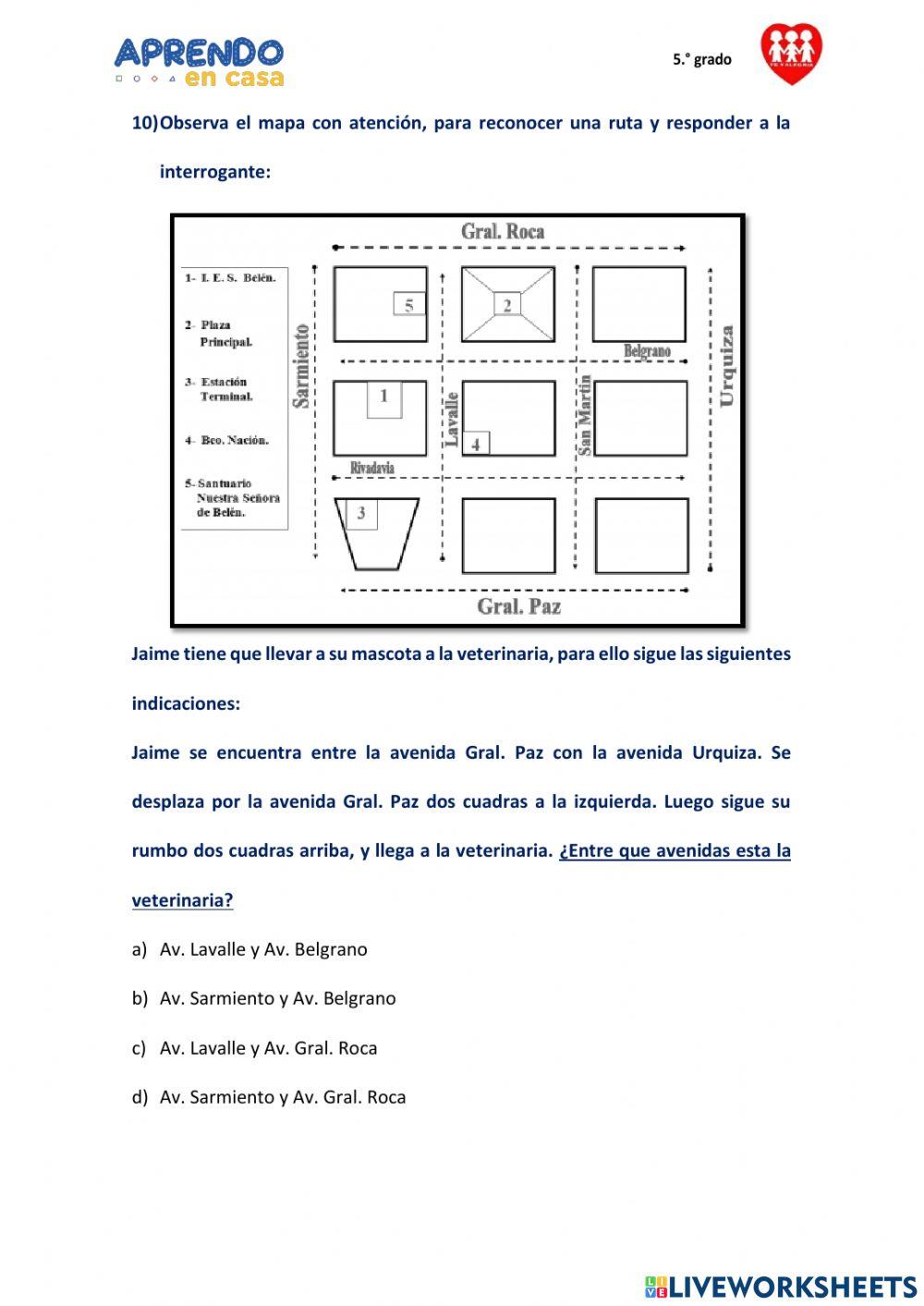 Prueba de matemática