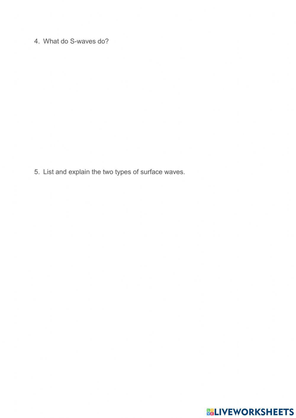 3.12 Earth's Interior