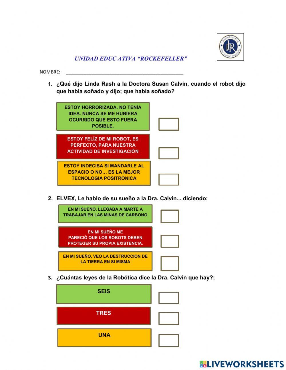 Resúmen del relato sueños de robot-isaac asimov