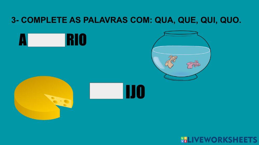 Atividade de português - maio 2021