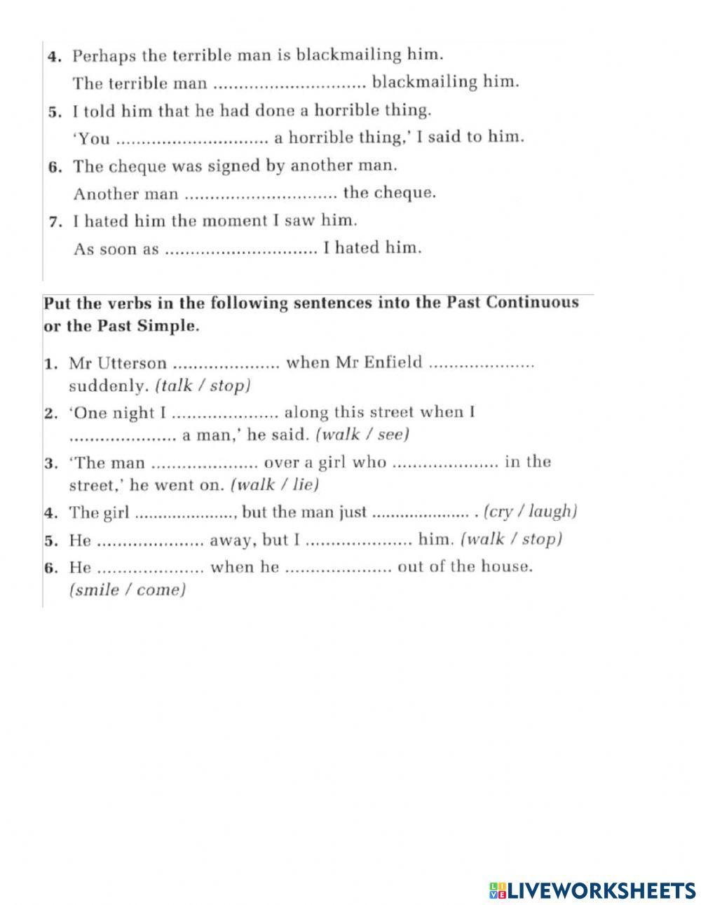 Dr Jekyll and Mr Hyde