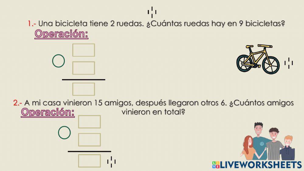 Suma o multiplicación