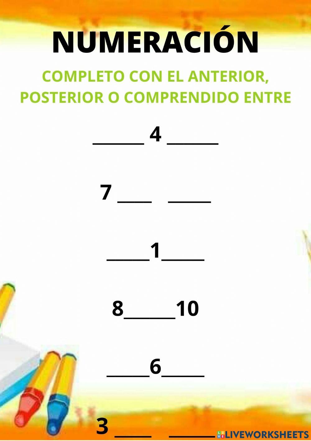 Numeración