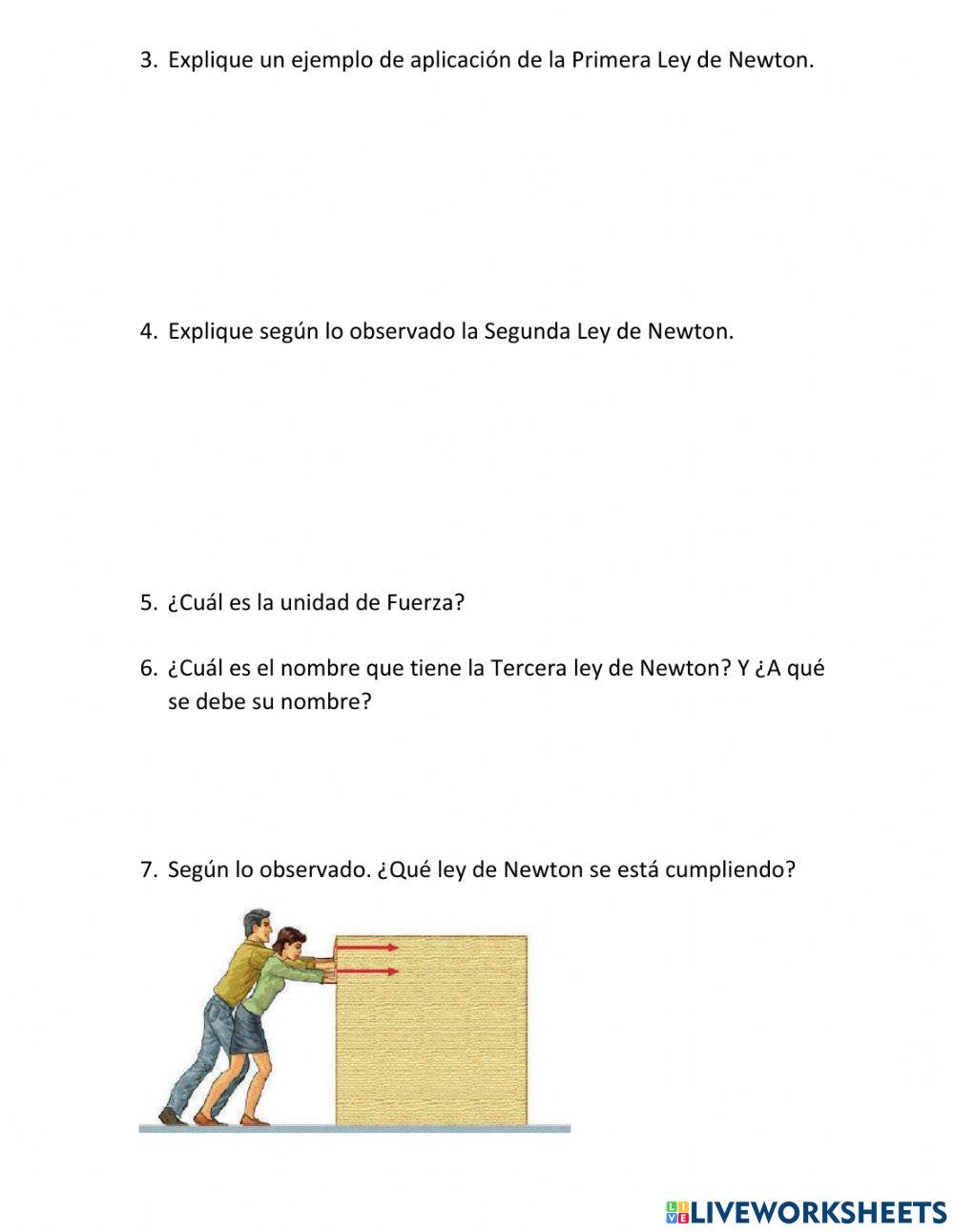 Leyes de Newton