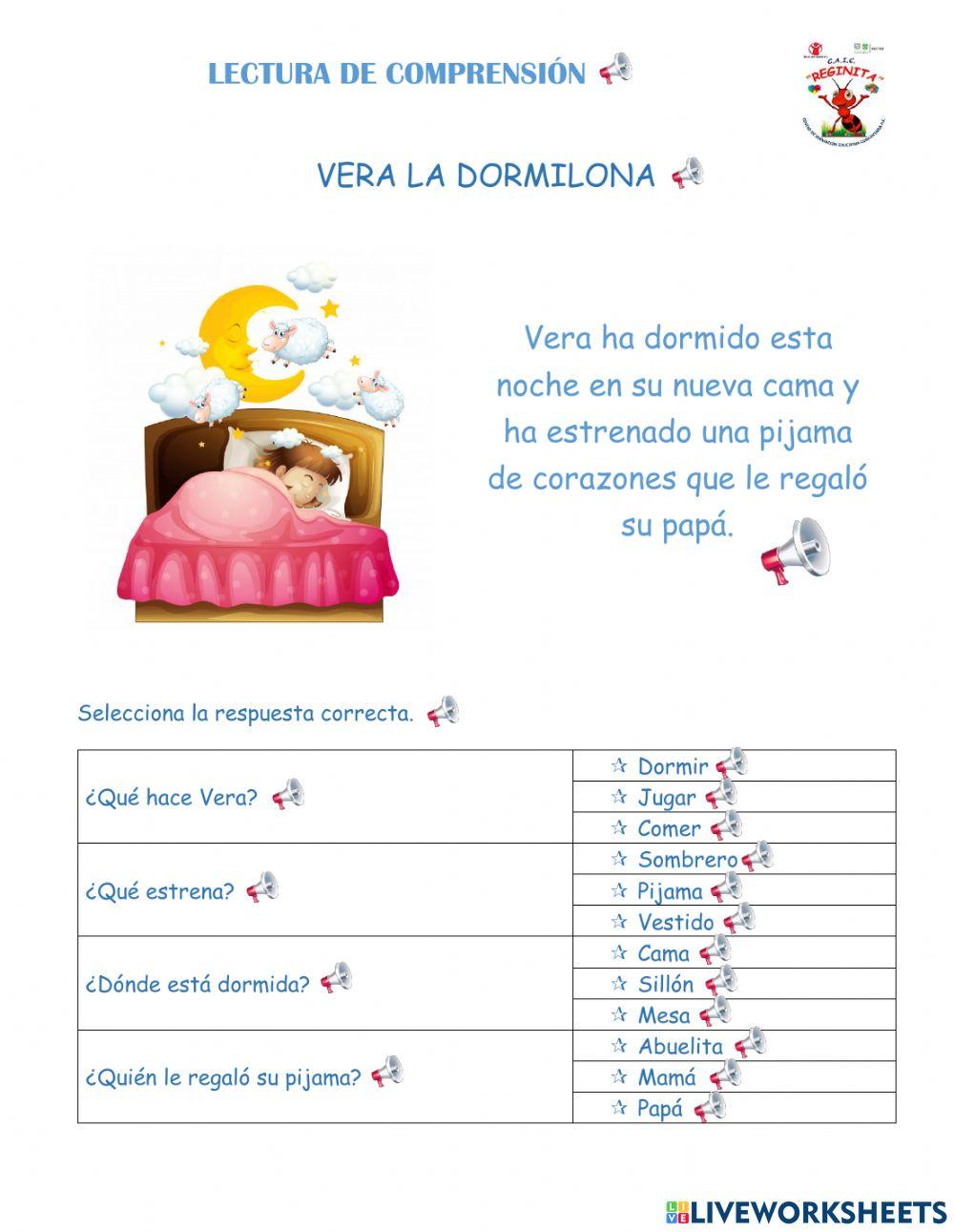 Lectura de Comprensión