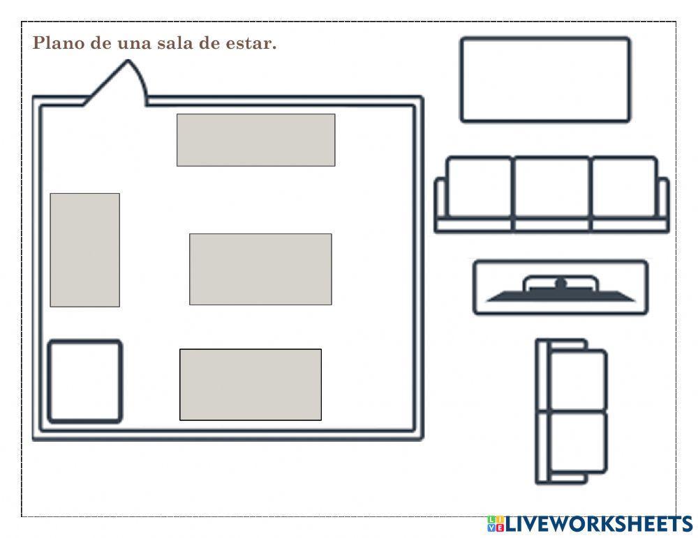 Ubicar objetos en planos
