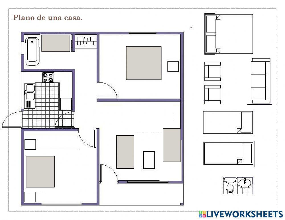 Ubicar objetos en planos