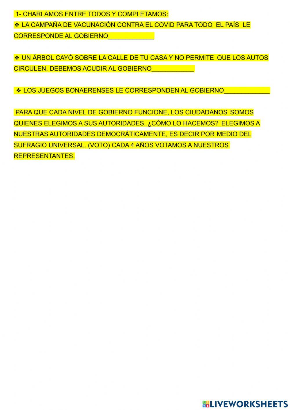 Poderes del Estado Argentino