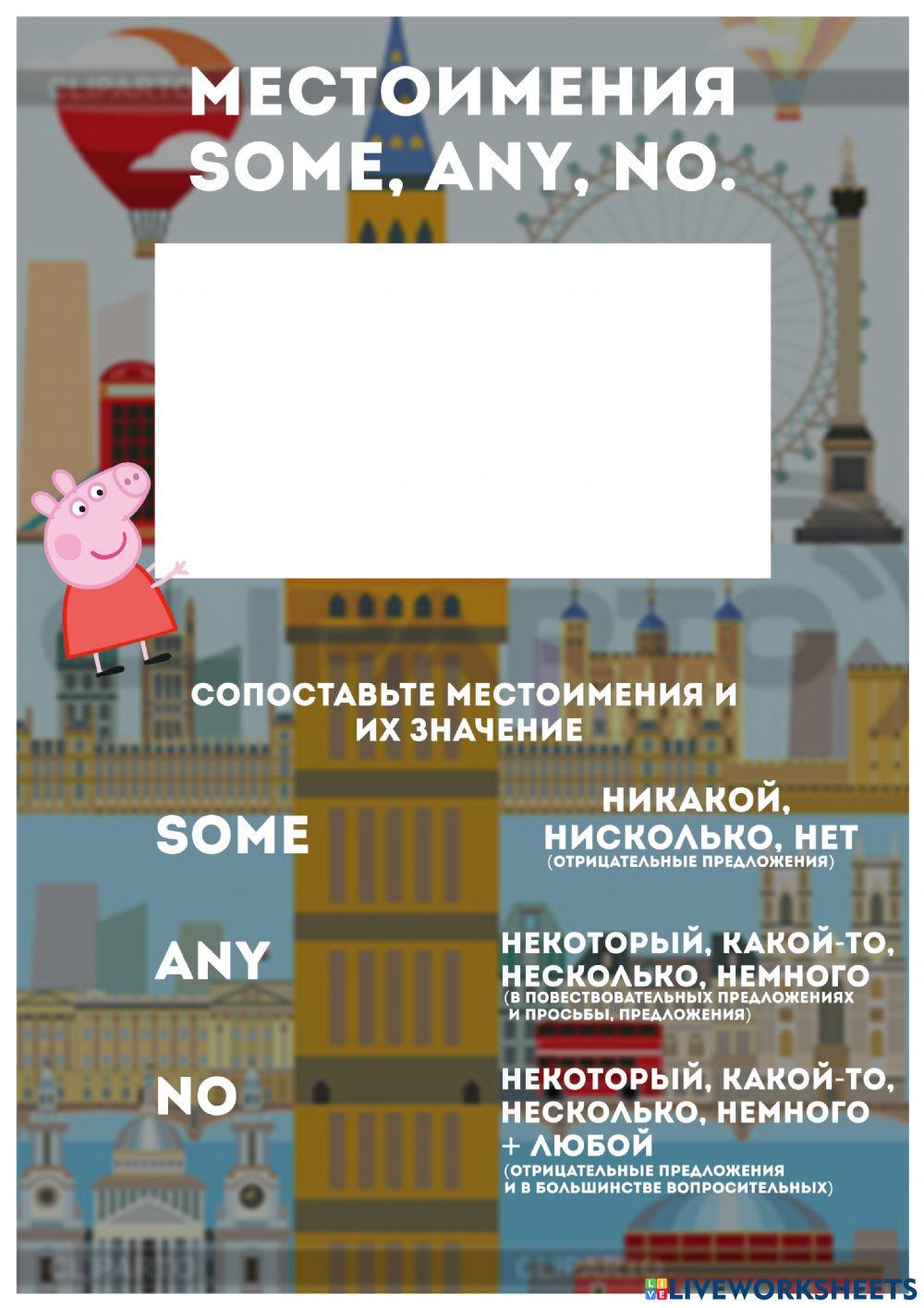 Неопределенные местоимения