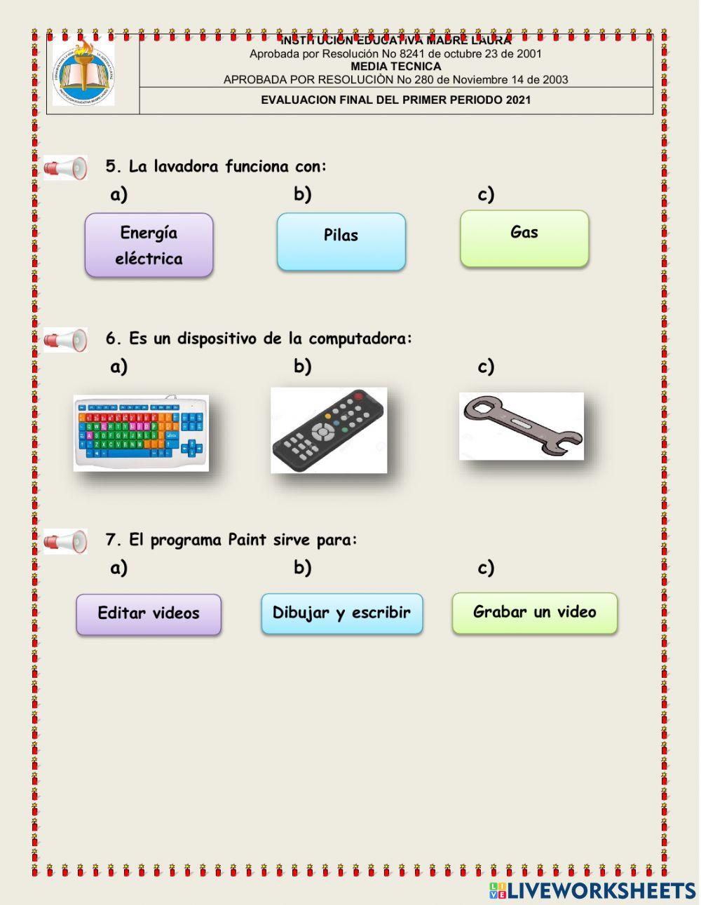 final de tecnología e informática 