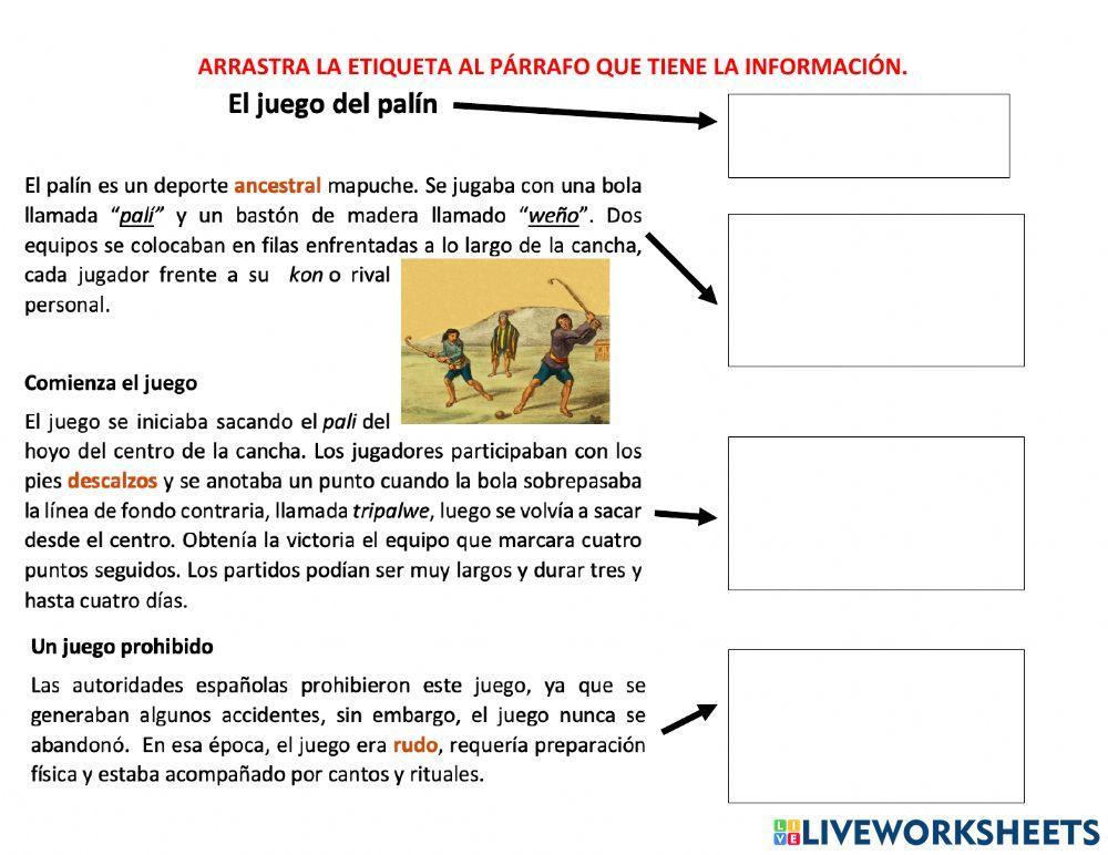 Estrategia Texto Mapuche