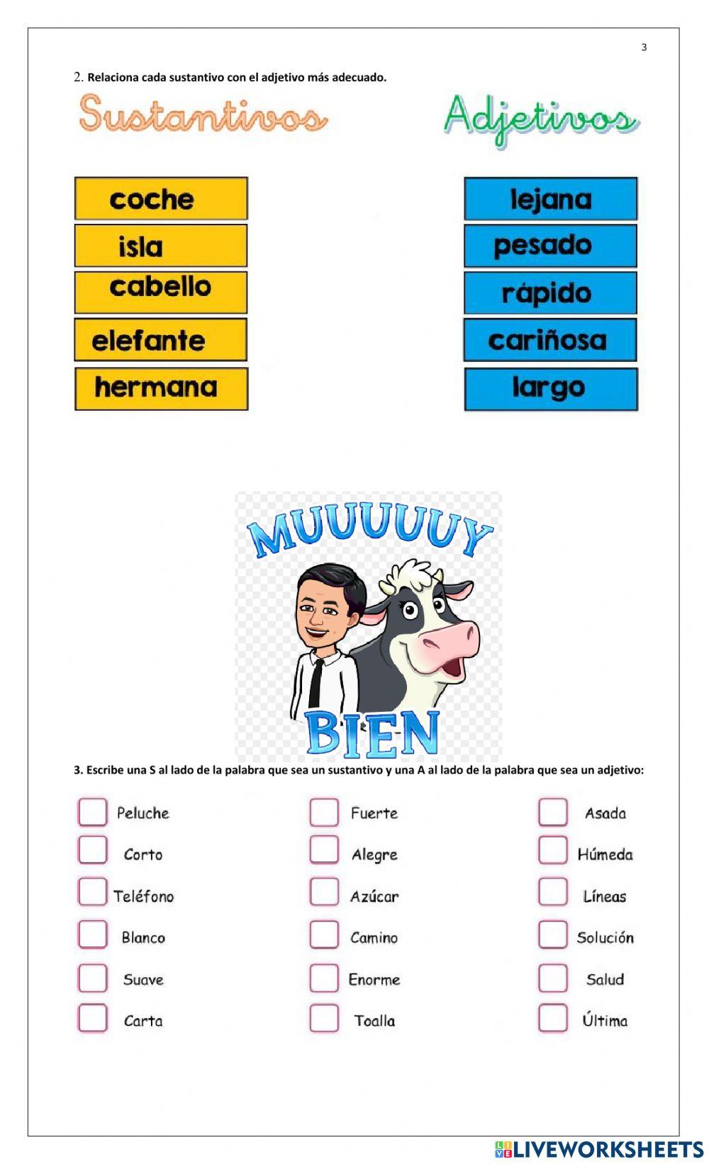 Adjetivos calificativos