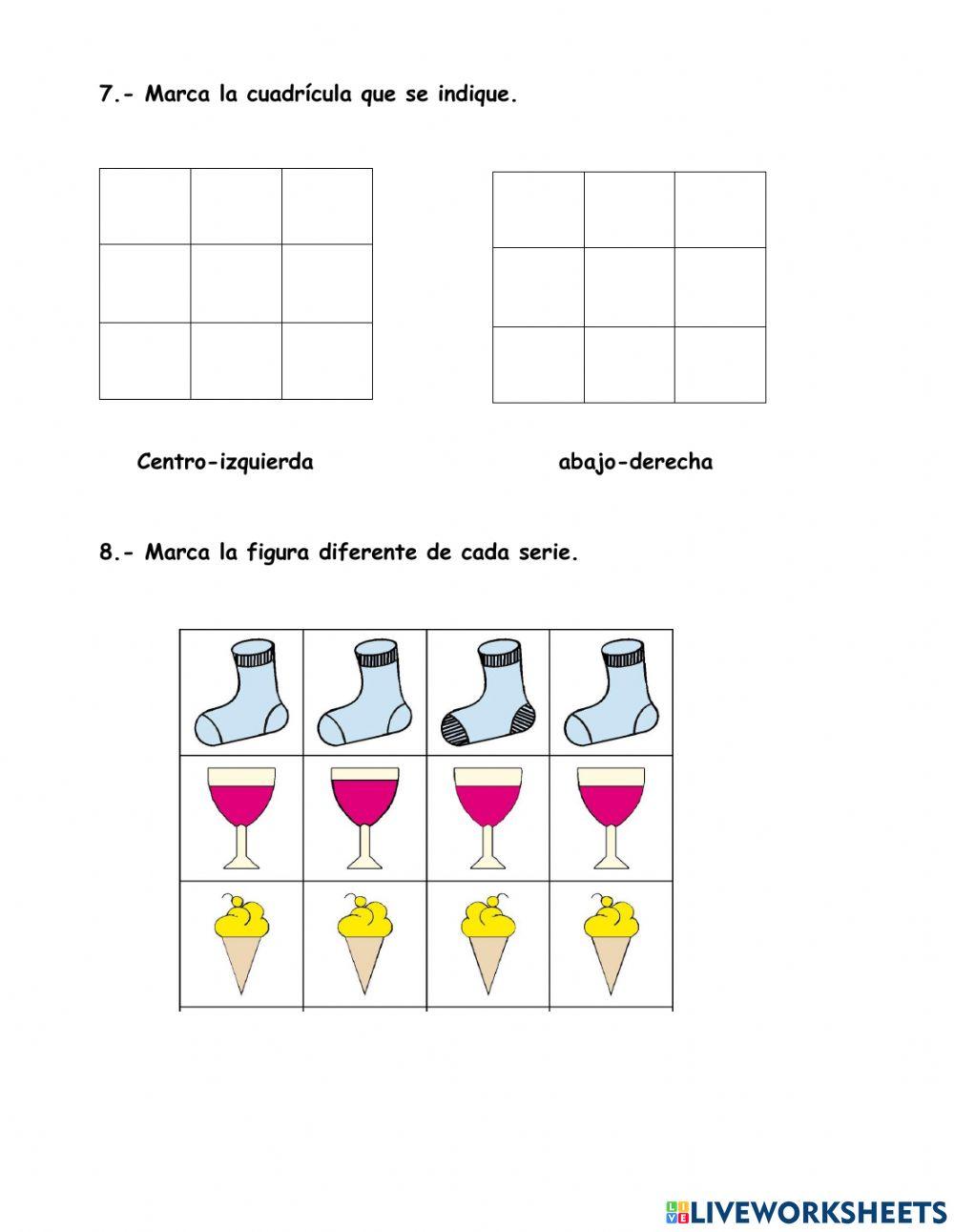 Examen de razonamiento matemático